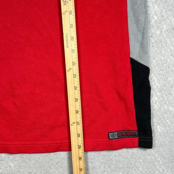 Old Time Hockey NHL Carolina Hurricanes Red Sweatshirt #53 Jeff Skinner SIGNED - Picture 8 of 11